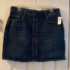 Old navy button up skirt